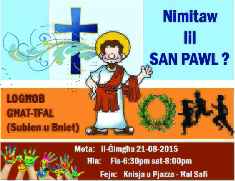Konverjzoni San Pawl - Tfal - Poster III