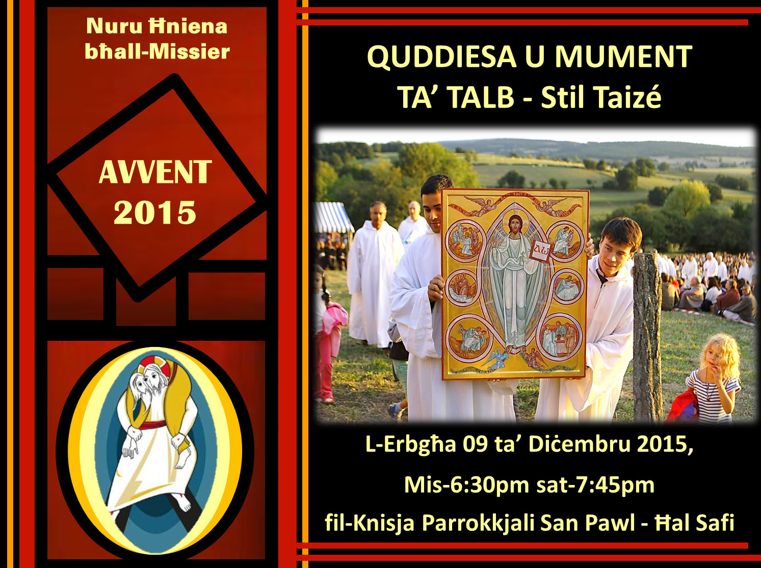 TAIZE-Prayers-ADVENT-15-09-12-2015-Poster