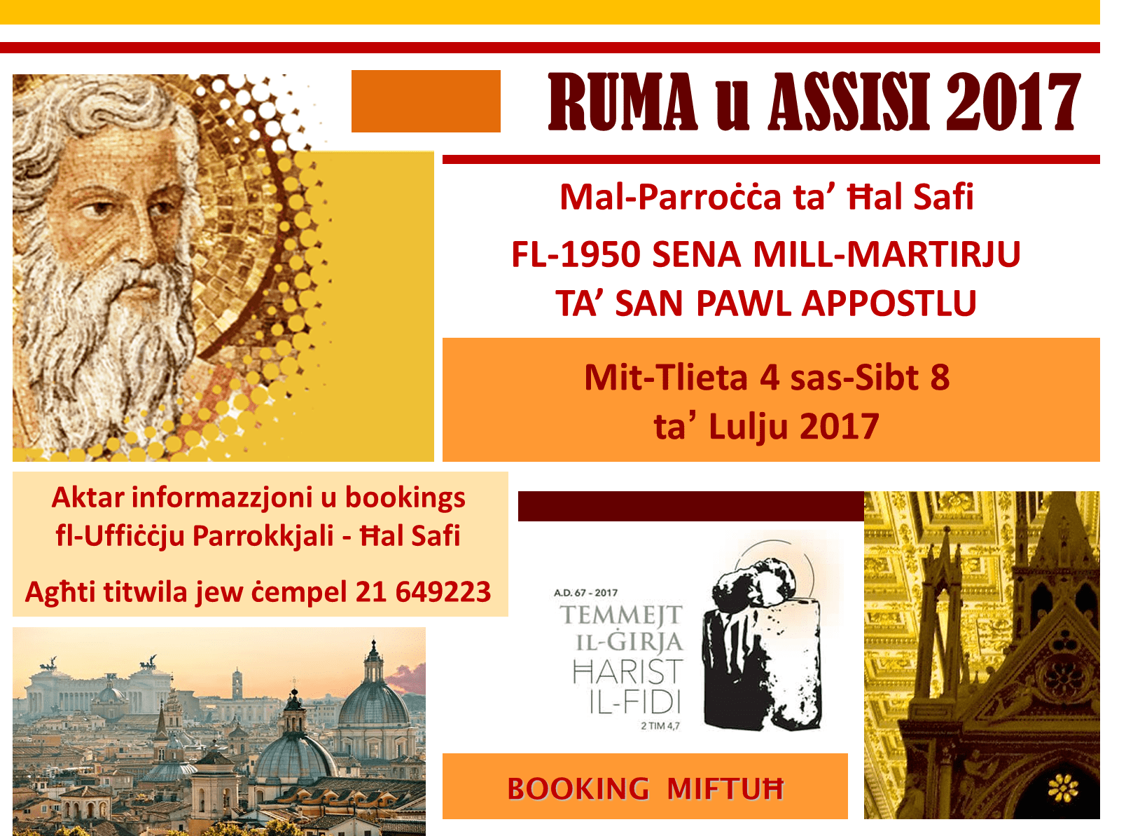 Ruma-Assisi 2017 - Poster